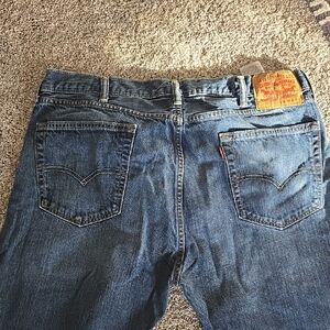 Levi's Relaxed 505 Fit  Blue Jeans 38 X 34